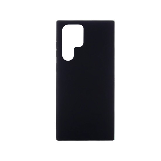 Capa de Silicone para Samsung Galaxy S22 Ultra Preto